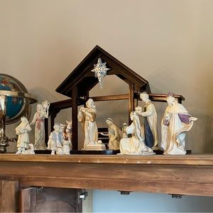 Lenox nativity scene